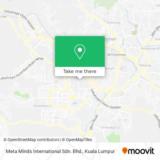 Meta Minds International Sdn. Bhd. map