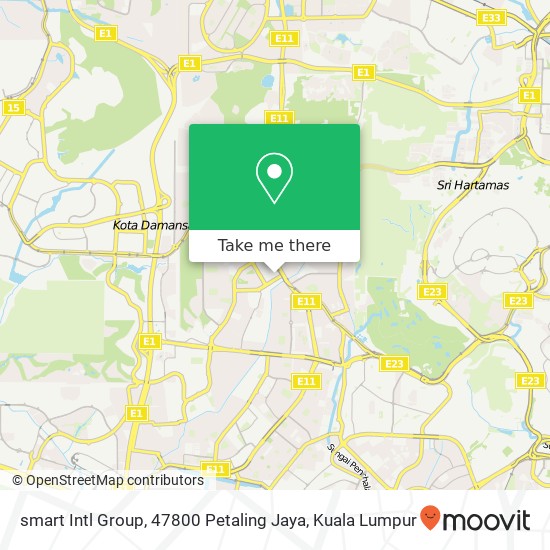 smart Intl Group, 47800 Petaling Jaya map