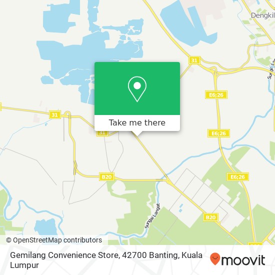 Gemilang Convenience Store, 42700 Banting map