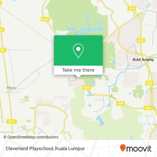 Cleverland Playschool, Jalan Pulau Lumut P U10 / P 40170 Shah Alam map