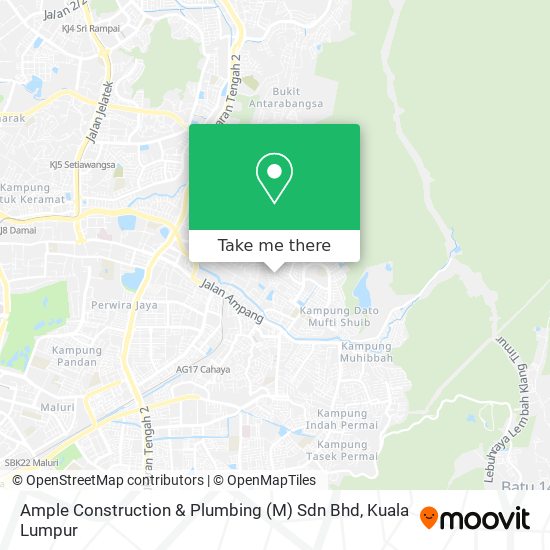 Ample Construction & Plumbing (M) Sdn Bhd map