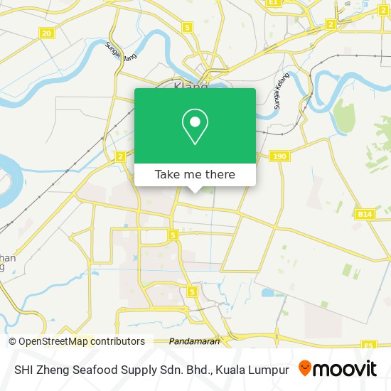 Peta SHI Zheng Seafood Supply Sdn. Bhd.