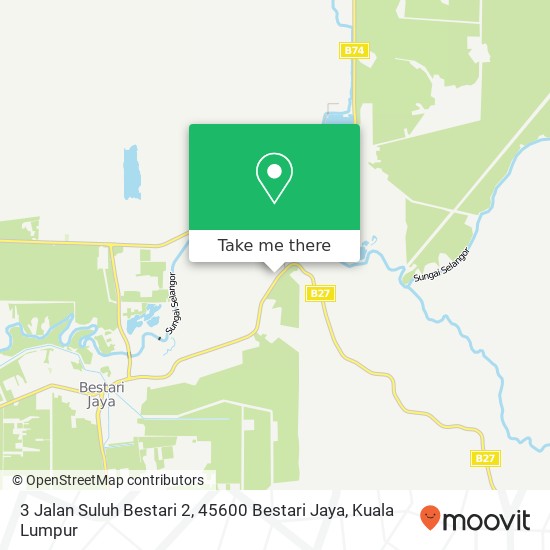 3 Jalan Suluh Bestari 2, 45600 Bestari Jaya map