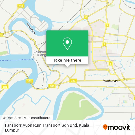 Fansporr Auon Rum Transport Sdn Bhd map