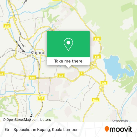 Grill Specialist in Kajang map