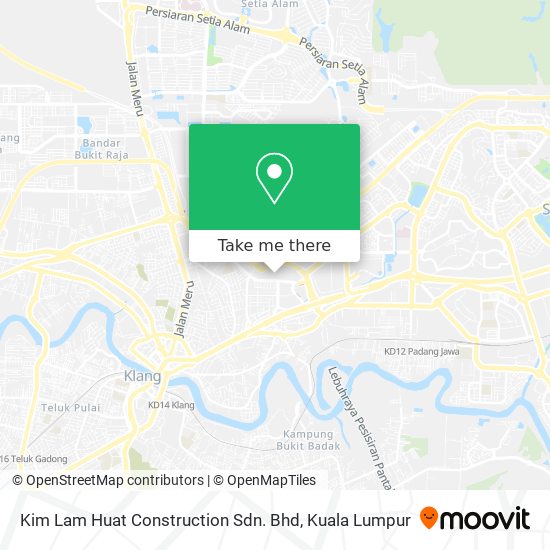 Peta Kim Lam Huat Construction Sdn. Bhd
