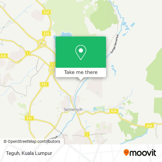 Teguh map