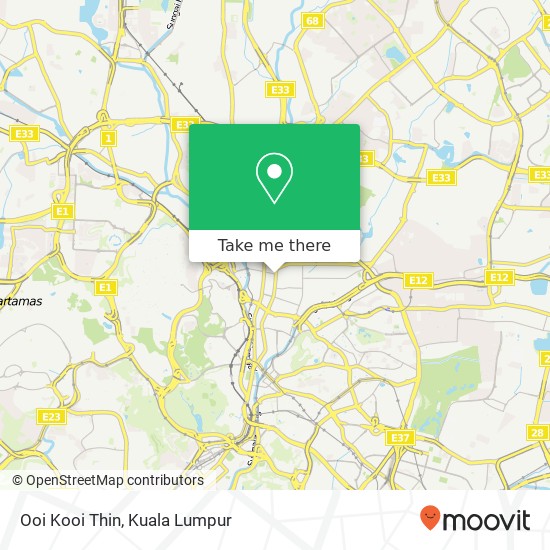 Ooi Kooi Thin map