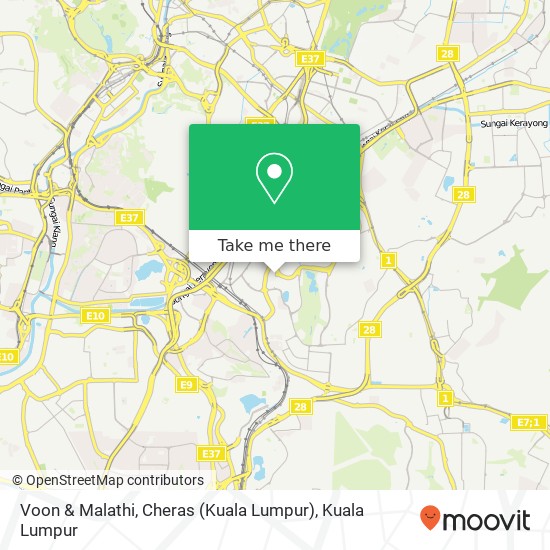 Peta Voon & Malathi, Cheras (Kuala Lumpur)