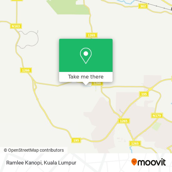 Ramlee Kanopi map