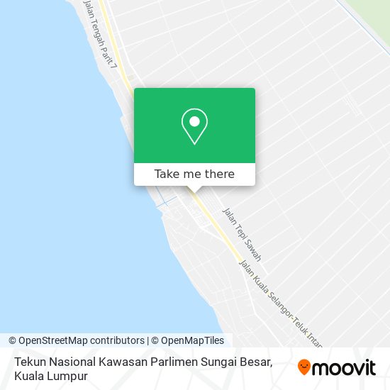 Tekun Nasional Kawasan Parlimen Sungai Besar map