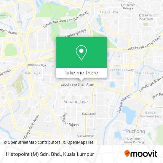 Histopoint (M) Sdn. Bhd. map