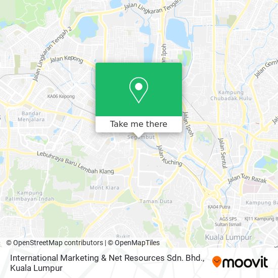 International Marketing & Net Resources Sdn. Bhd. map