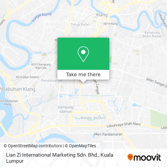 Lian Zi International Marketing Sdn. Bhd. map