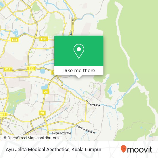 Ayu Jelita Medical Aesthetics map
