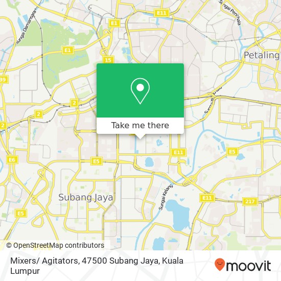 Peta Mixers/ Agitators, 47500 Subang Jaya