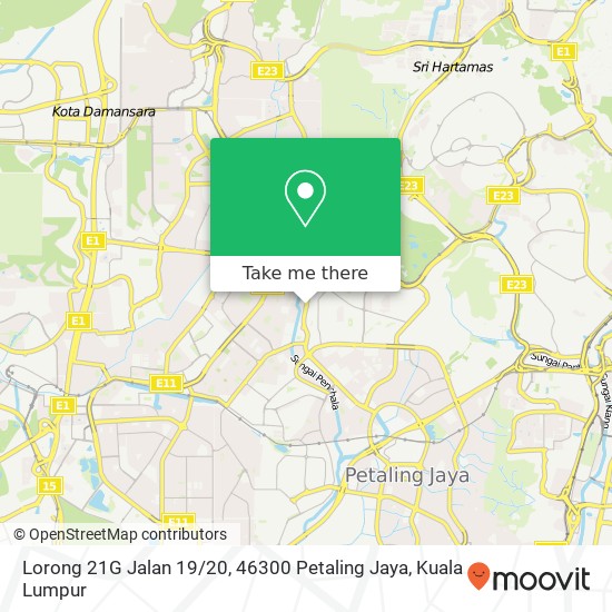 Lorong 21G Jalan 19 / 20, 46300 Petaling Jaya map