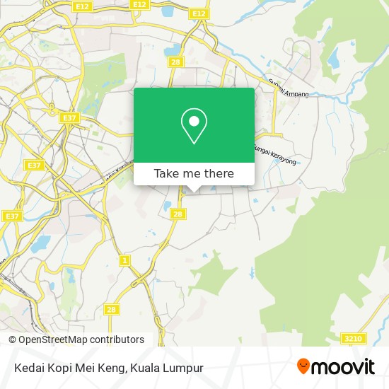 Kedai Kopi Mei Keng map