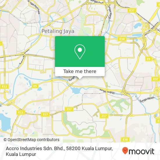 Accro Industries Sdn. Bhd., 58200 Kuala Lumpur map