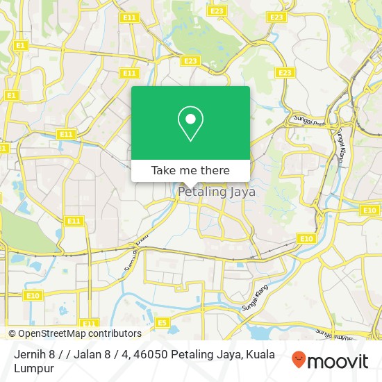 Jernih 8 / / Jalan 8 / 4, 46050 Petaling Jaya map