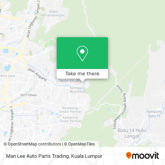 Man Lee Auto Parts Trading map