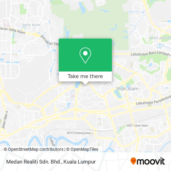 Medan Realiti Sdn. Bhd. map