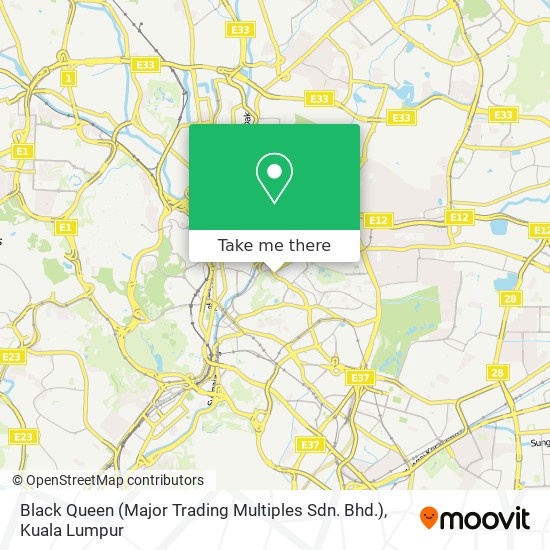 Black Queen (Major Trading Multiples Sdn. Bhd.) map