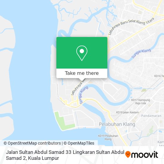 Jalan Sultan Abdul Samad 33 Lingkaran Sultan Abdul Samad 2 map