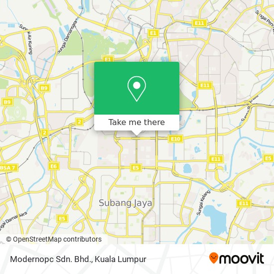 Modernopc Sdn. Bhd. map