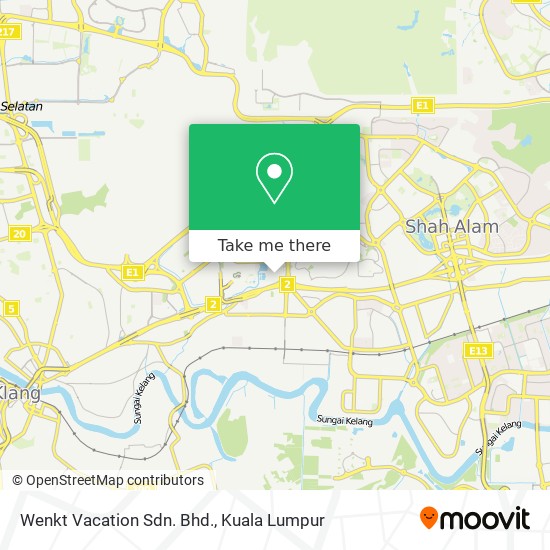 Wenkt Vacation Sdn. Bhd. map