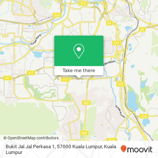 Peta Bukit Jal Jal Perkasa 1, 57000 Kuala Lumpur