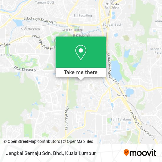 Jengkal Semaju Sdn. Bhd. map