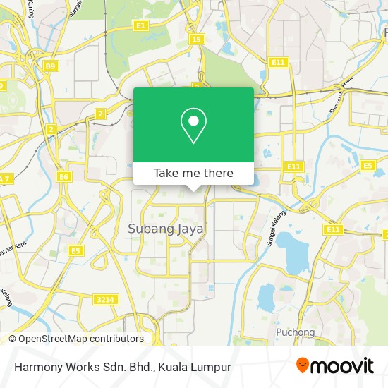 Harmony Works Sdn. Bhd. map