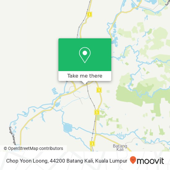 Chop Yoon Loong, 44200 Batang Kali map