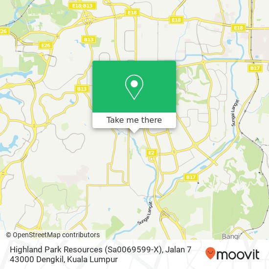 Highland Park Resources (Sa0069599-X), Jalan 7 43000 Dengkil map