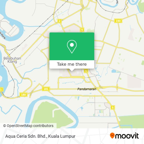 Aqua Ceria Sdn. Bhd. map