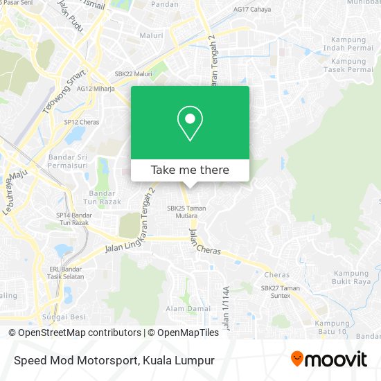 Speed Mod Motorsport map