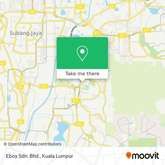 Eboy Sdn. Bhd. map