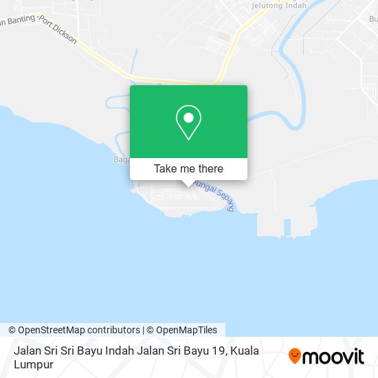 Peta Jalan Sri Sri Bayu Indah Jalan Sri Bayu 19