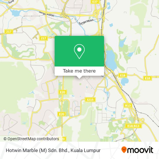 Hotwin Marble (M) Sdn. Bhd. map
