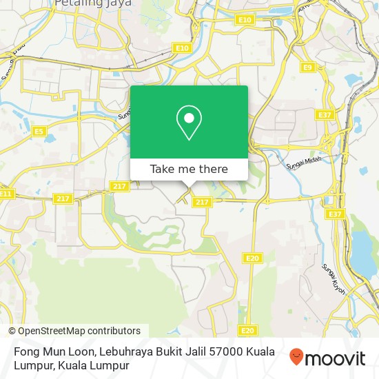 Fong Mun Loon, Lebuhraya Bukit Jalil 57000 Kuala Lumpur map