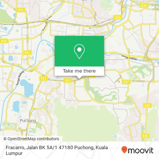 Fracarro, Jalan BK 5A / 1 47180 Puchong map