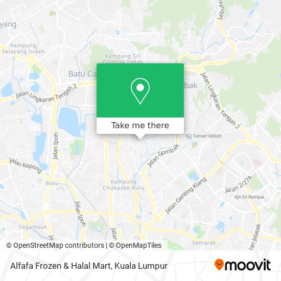 Alfafa Frozen & Halal Mart map