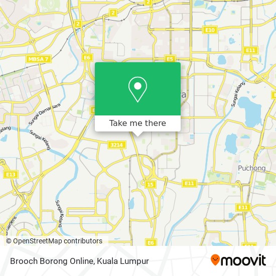 Brooch Borong Online map