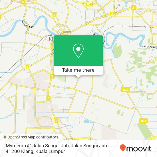 Mymesra @ Jalan Sungai Jati, Jalan Sungai Jati 41200 Klang map