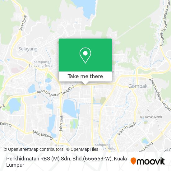 Perkhidmatan RBS (M) Sdn. Bhd.(666653-W) map