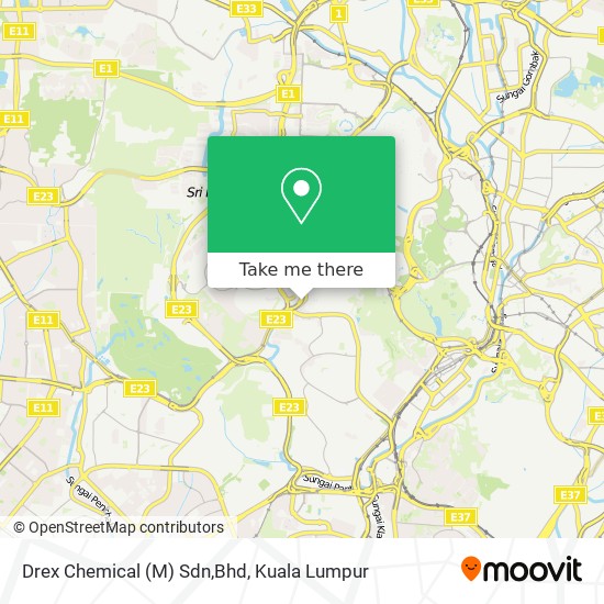 Drex Chemical (M) Sdn,Bhd map
