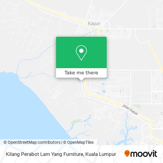 Peta Kilang Perabot Lam Yang Furniture