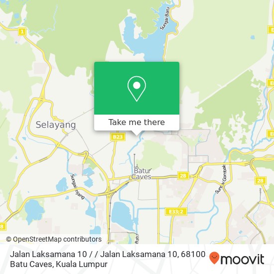 Jalan Laksamana 10 / / Jalan Laksamana 10, 68100 Batu Caves map