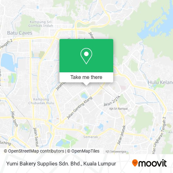 Yumi Bakery Supplies Sdn. Bhd. map